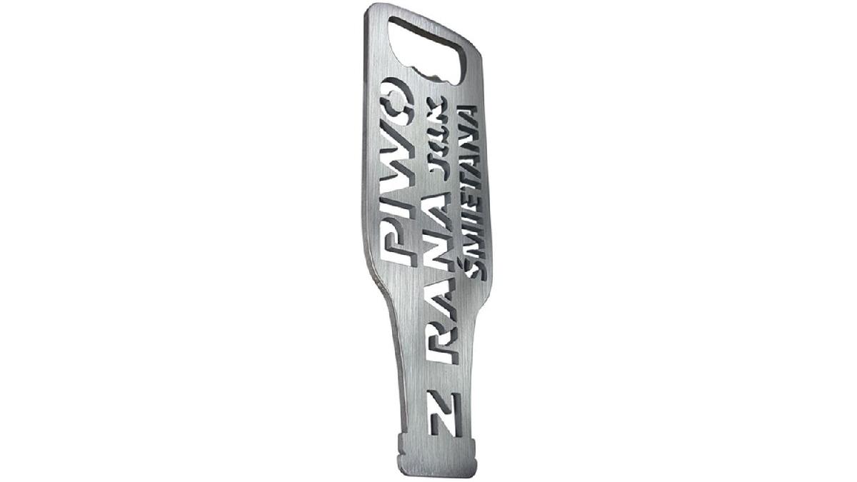 Ouvre-bouteille+en+acier+inoxydable+-+%27PIWO+Z+RANA%E2%80%A6%27+%28Argent%29